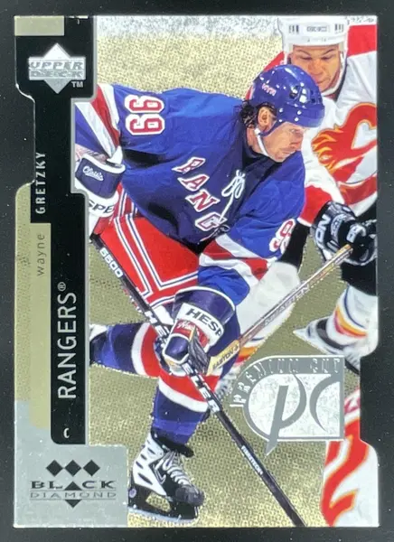 1997-98 Upper Deck Black Diamond Premium Cut Triple Diamond #PC1 Wayne Gretzky