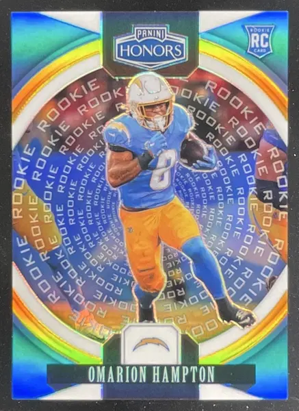 2025 Panini Honors Football Gold Omarion Hampton #47