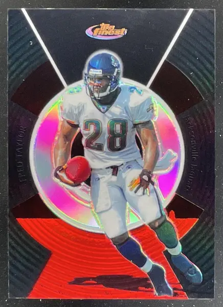 2006 Topps Finest Black Refractors #29 Fred Taylor /99