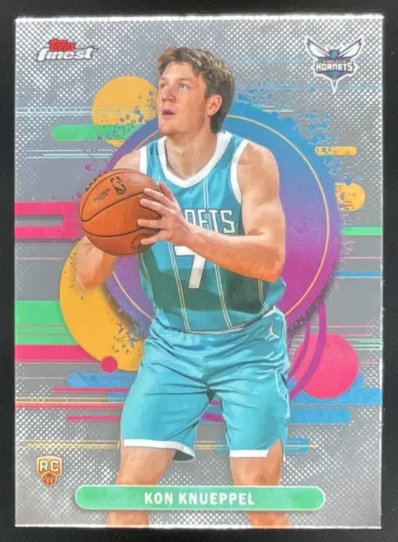 2025-26 Topps Finest Uncommon #104 Kon Knueppel RC