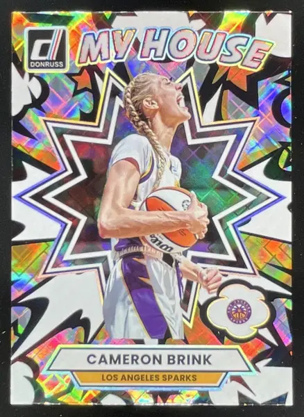 2025 Panini Donruss WNBA My House Diamond #14 Cameron Brink