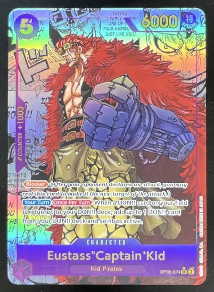 Eustass"Captain"Kid OP05-074 Manga - Premium Booster -The Best- PRB-01