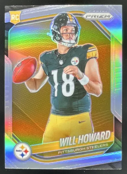 2025 Panini Prizm Rookie Variations Silver Prizm #435 Will Howard
