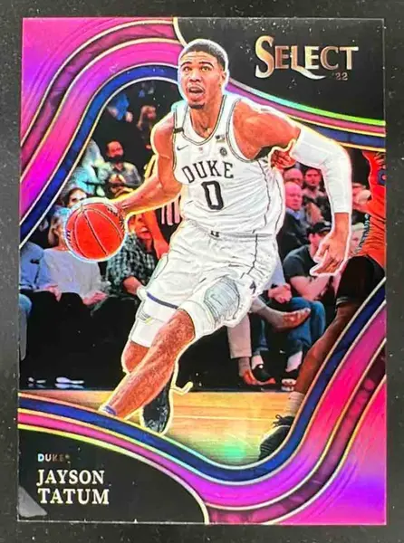 2020-21 Panini Flux - Titan Jayson Tatum #6 Purple Scope Prizm /38