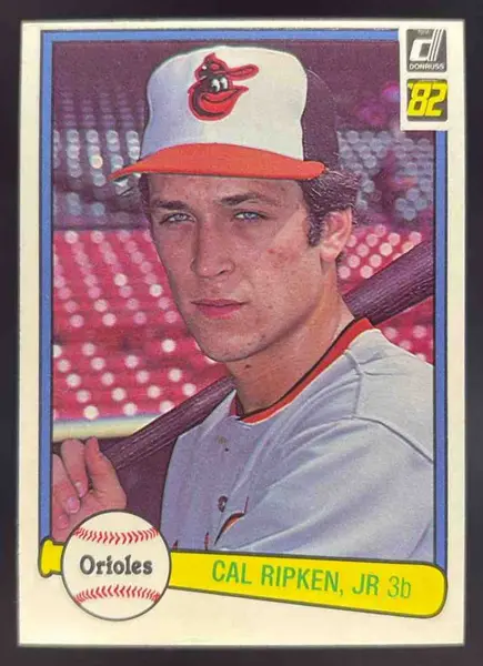 1982 Donruss #405 Cal Ripken Jr. RC