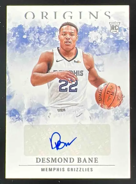 2020-21 Panini Origins Rookie Autographs #RA-BAN Desmond Bane RC