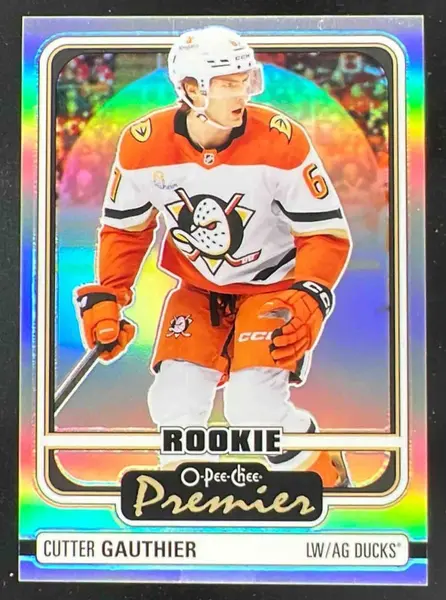 2024-25 O-Pee-Chee Platinum O-Pee-Chee Premier #OP26 Cutter Gauthier