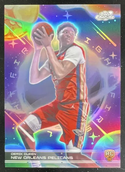 2025 Topps Cosmic Chrome Basketball Derik Queen #FL-13
