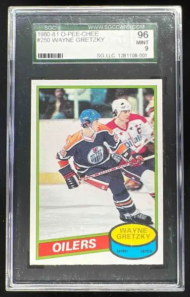 1980-81 O-Pee-Chee #250 Wayne Gretzky SGC 9