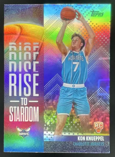 2025-26 Topps Rise to Stardom Rainbow Foil #RTS-4 Kon Knueppel RC
