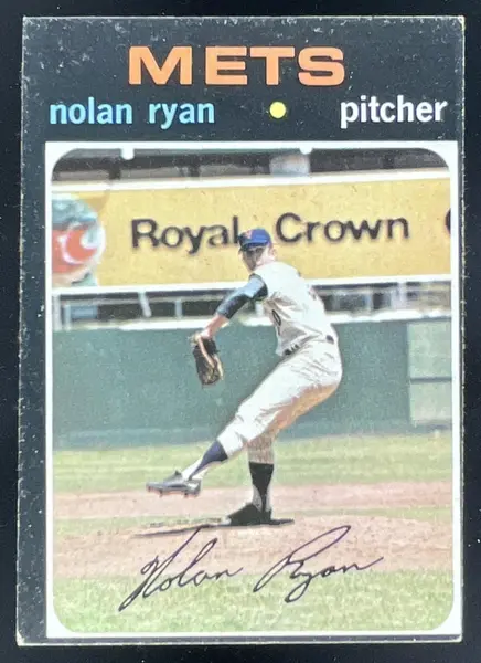 1971 Topps #513 Nolan Ryan