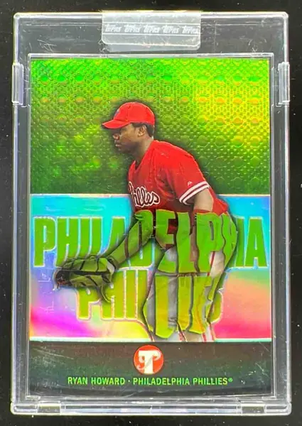 2003 Topps Pristine Refractors #189 Ryan Howard RC /499