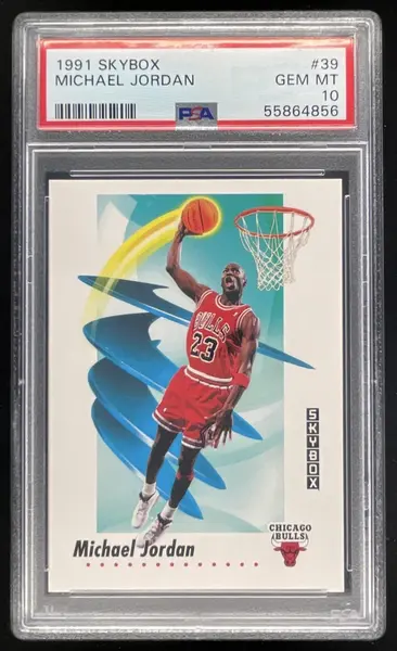 1991-92 Skybox #39 Michael Jordan PSA 10