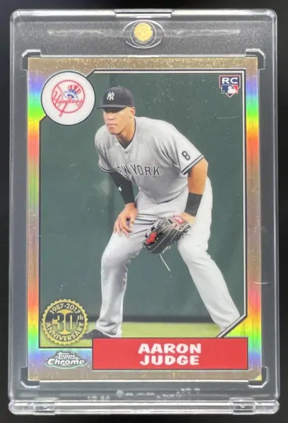 2017 Topps Chrome 1987 Topps Baseball #87T-8 Aaron Judge RC
