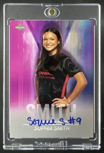 2025 Parkside NWSL Series 1 Signature Series #SS-SS Sam Staab Autograph Auto