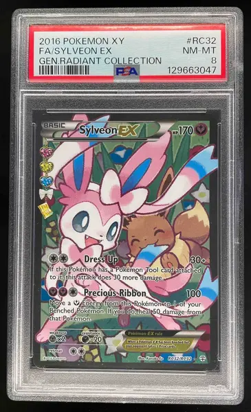 2016 Pokemon Generations #RC32/RC32 Sylveon PSA 8