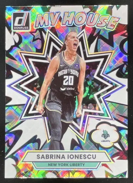 2025 Panini Donruss WNBA My House Diamond #1 Sabrina Ionescu