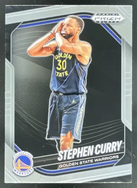 2024-25 Panini Prizm Black #7 Stephen Curry