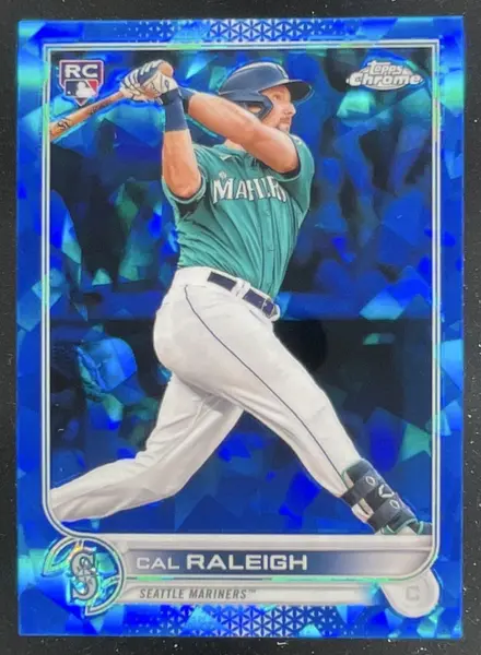 2022 Topps Chrome Sapphire Chrome #277 Cal Raleigh RC
