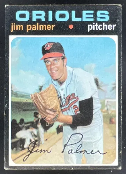 1971 Topps #570 Jim Palmer