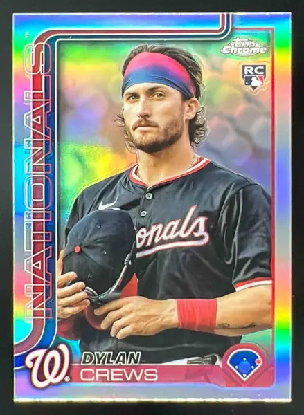 2025 Topps Chrome Image Variation #146 Dylan Crews RC