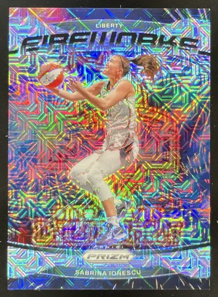 2024 Panini WNBA Prizm Fireworks Mojo Prizm #11 Sabrina Ionescu /25
