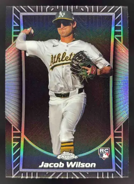 2025 Topps Chrome Shadow Etch #SE-11 Jacob Wilson