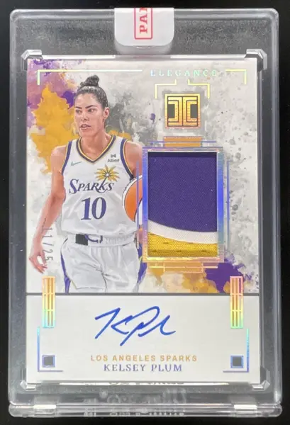 2025 Impeccable WNBA Elegance Jersey Holo Silver #15 Kelsey Plum Auto /25