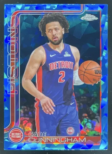 2025-26 Topps Chrome Sapphire #88 Cade Cunningham