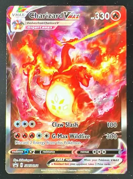 2022 Pokemon Sword & Shield Black Star Promos #SWSH261 Charizard VMAX