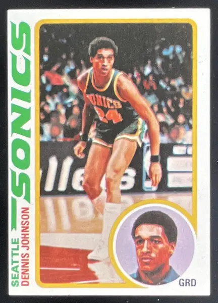 1978-79 Topps #78 Dennis Johnson RC