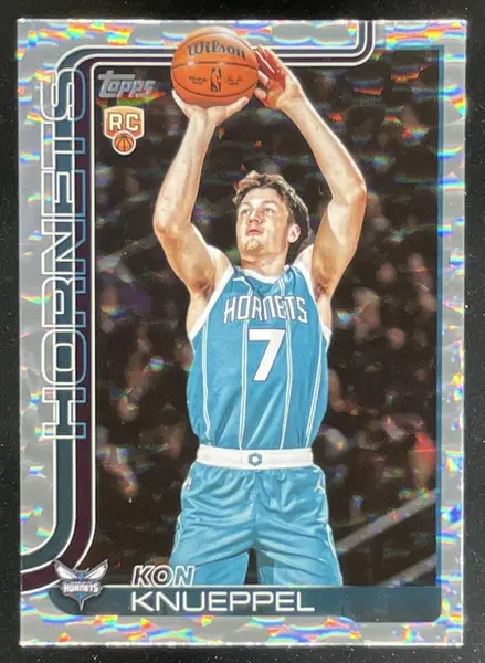 2025-26 Topps Crackleboard Foil #204 Kon Knueppel