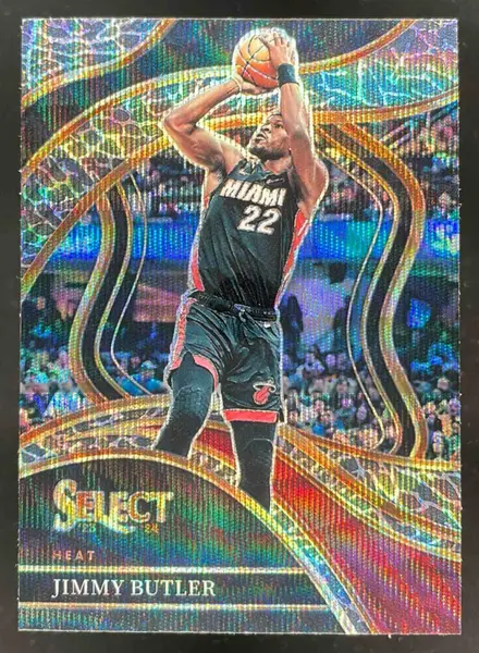 2023-24 Panini Select Elephant Prizm SSP #240 Jimmy Butler Courtside