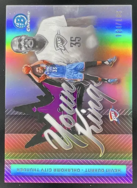 2025-26 Bowman Chrome Young Kings Fuchsia Refractor #YK-14 Kevin Durant /199