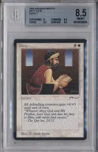 1993 Magic The Gathering MTG Arabian Nights Piety PSA 9 MINT on