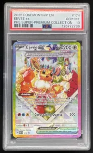Pokemon SV Black Star Promos #174 Eevee ex 2025 PSA 10