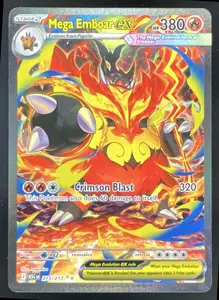 2026 Pokemon Ascended Heroes #273/217 Mega Emboar ex Special Illustration Rare