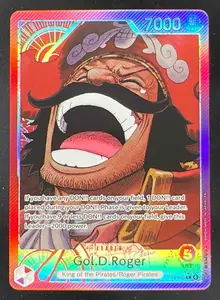 2025 One Piece Japanese Carrying His Will Alt Art Leader Gol D