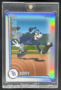 2025 Topps Chrome Update Mickey And Friends Superfractor Goofy 1/1
