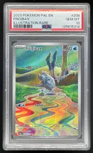 2023 Pokemon Scarlet & Violet Paldea Evolved #208/193 Frigibax Rare PSA 10