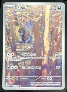 2025 Pokemon White Flare #146/086 Deino Illustration Rare