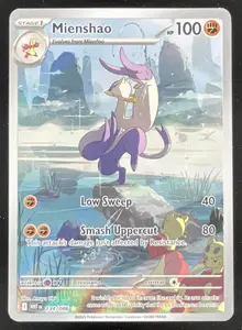 2025 Pokemon White Flare #134/086 Mienshao Illustration Rare