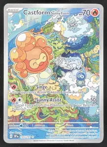 2024 Pokemon Surging Sparks #195/191 Castform Sunny Form