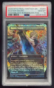 2025 Magic The Gathering MTG Final Fantasy Woodblock Borderless