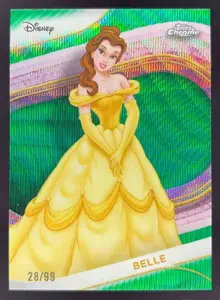 2025 Topps Chrome Disney Green Wave Refractors #103 Cruella de Vil