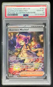 2025 Pokemon Mega Evolution Acerola's Mischief Special