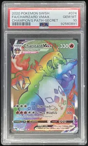 2020 Pokemon Japanese Uno Red Charizard #4 PSA 10 GEM MINT on