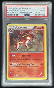 2013 Pokemon Black & White Legendary Treasures #19/113 Charizard Holo PSA 9
