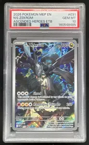 2026 Pokemon MEP Black Star Promos #031 N's Zekrom PSA 10