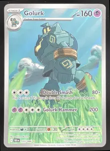 2025 Pokemon Black Bolt #123/086 Golurk Illustration Rare